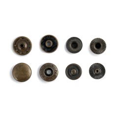 Snap button #54 15mm (S-spring, Steel)
