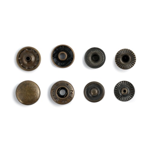 Snap button #54 15mm (S-spring, Steel)