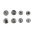 Snap button #54 15mm (S-spring, Steel)