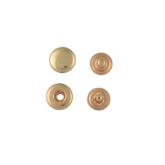 Snap button Wuta #54 10mm (Red Gold, Stainless)