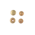 Snap button Wuta #54 10mm (Red Gold, Stainless)