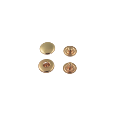 Snap button Wuta #54 10mm (Red Gold, Stainless)