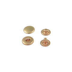 Snap button Wuta #54 10mm (Red Gold, Stainless)