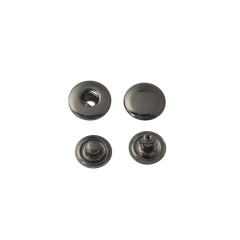 Snap button Wuta #54 10mm (Black Nickel, Stainless)