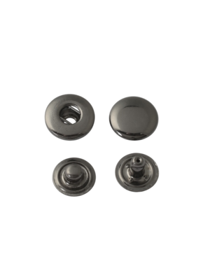 Кнопка Wuta Альфа №54 10мм (чёрн.никель, нерж)
