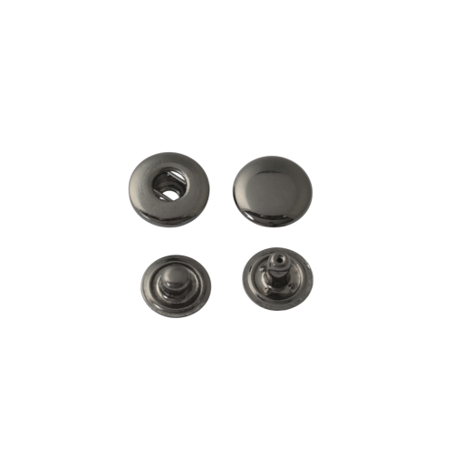 Snap button Wuta #54 10mm (Black Nickel, Stainless)