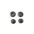 Snap button Wuta #54 10mm (Black Nickel, Stainless)