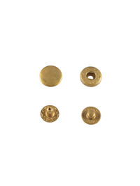 Кнопка Wuta Альфа №54 10мм (латунь, нерж)