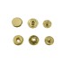 Snap button Wuta #54 10mm (Gold, Stainless)