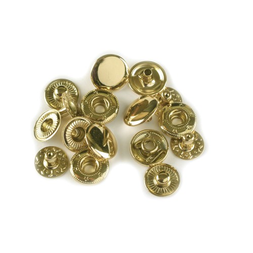 Snap button Wuta #54 10mm (Gold, Stainless)