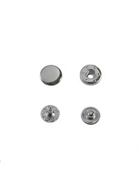 Кнопка Wuta Альфа №54 10мм (никель, нерж)