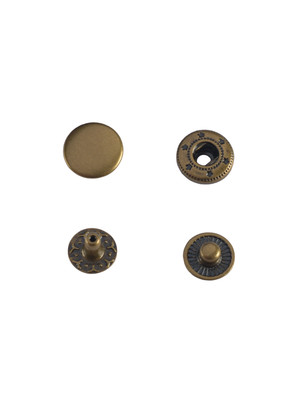 Кнопка Wuta Альфа №54 15мм (ст.латунь, нерж) Кнопка Wuta Альфа №54 15мм (ст.латунь, нерж)