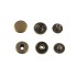 Snap button Wuta #54 12.5mm (Antique brass, Stainless)
