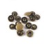Snap button Wuta #54 12.5mm (Antique brass, Stainless)