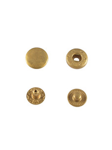Кнопка Wuta Альфа №54 12,5мм (латунь, нерж)