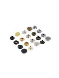 Кнопка кольцевая №61 12,5мм (20шт, нерж)