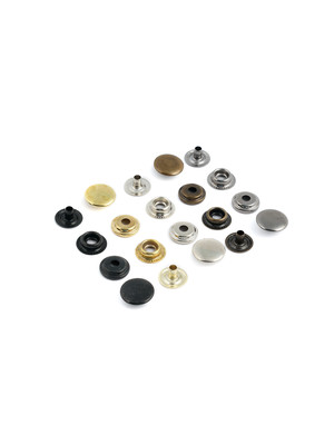 Кнопка кольцевая №61 12,5мм (20шт, нерж)