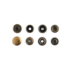 Snap button #61 12.5mm (20pcs, Brass)