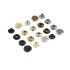 Snap button #61 15mm (20pcs, Brass)