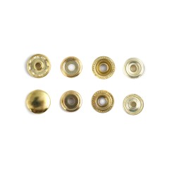 Snap button #61 15mm (20pcs, Brass)