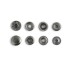 Snap button #61 15mm (20pcs, Brass)