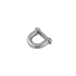 Handle holder U-shaped MEE-2250 (9mm, Chrome)