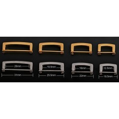Frame Kelly U-shaped (19.5mm, Chrome)