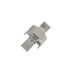 Butterfly clasp for watches 12mm (Nickel)