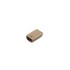 Zipper end 9x4mm (Gold)