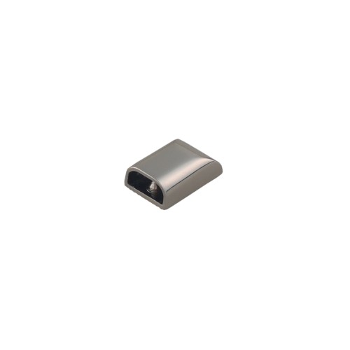 Zipper end 9x4mm (Nickel)