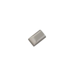 Zipper end 9x4mm (Nickel)