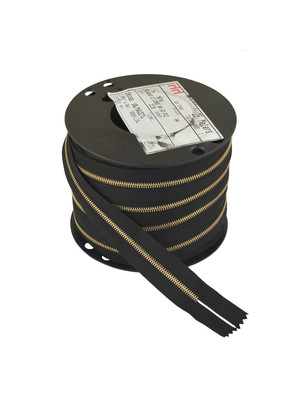 Молния Riri ME4 2110 (золото, чёрный)