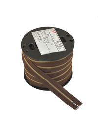 Молния Riri ME4 2224 (золото, корич.)