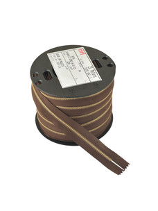 Молния Riri ME6 2224 (золото, корич.)