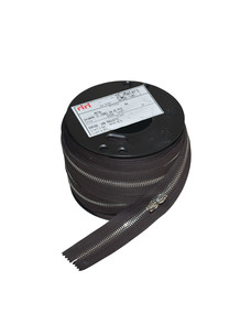 Молния Riri ME6 2226 (никель, тём.корич.)