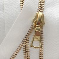 Zipper Riri ME4 TB 2101 (60cm, Gold, White)