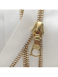 Молния Riri ME4 TB 2101 (60см, золото, белый)