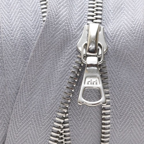 Zipper Riri ME4 GE 2102 (18cm, Nickel, Grey)