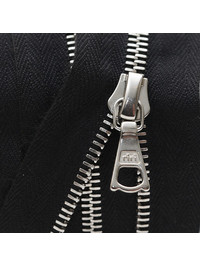 Молния Riri ME4 GE 2110 (18см, никель, чёрный)