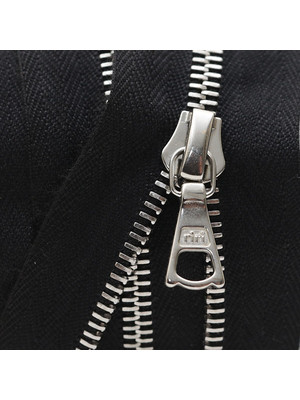 Молния Riri ME4 GE 2110 (18см, никель, чёрный)