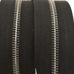 Zipper Riri ME4 GE 2110 (60cm, Nickel, Black)