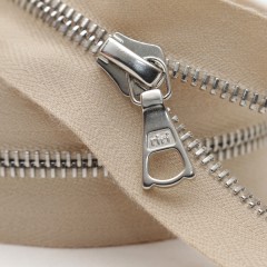Zipper Riri ME4 2203 (Nickel, Beige)