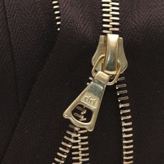 Zipper Riri ME6 2226 (Gold, Dark Brown)