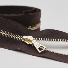 Zipper Riri ME6 2226 (Gold, Dark Brown)