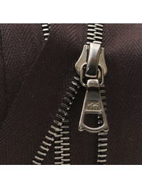 Молния Riri ME4 GE 2226 (18см, никель, тём.корич.)