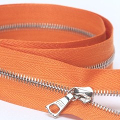 Zipper Riri ME4 GE 2313 (18cm, Nickel, Orange)