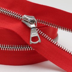 Zipper Riri ME4 GE 2405 (18cm, Nickel, Red)