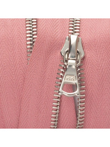 Молния Riri ME4 GE 2420 (18см, никель, тём.розовый)