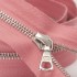 Zipper Riri ME4 GE 2420 (18cm, Nickel, Dark Pink)