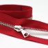 Zipper Riri ME6 TB 2437 (60cm, Nickel, Dark Red)